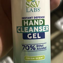 Hand sanitizer gel