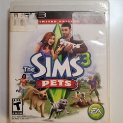 Ps3 Game .. The Sims 3 Pets Limited Edition !!!