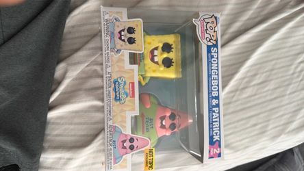 SpongeBob and Patrick Funko pop 2 pack