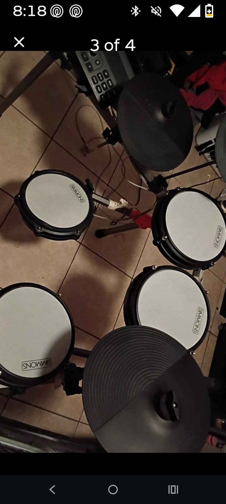 Electric Drum Set Simmons Titan 20 