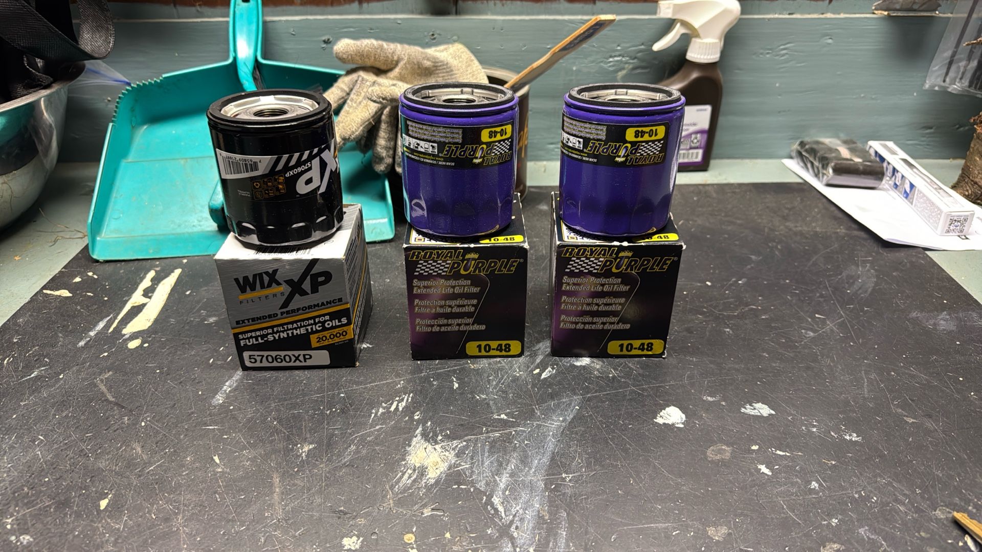 Royal Purple And Wix Ribicon 392 Oil Filters (3) Total