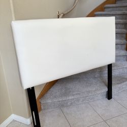 Full size headboard and metal frame