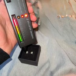 Mosanite Stud Earrings 0.5 Karat 