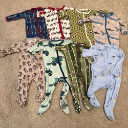 KickKee Sleepers 3-6 Month X8