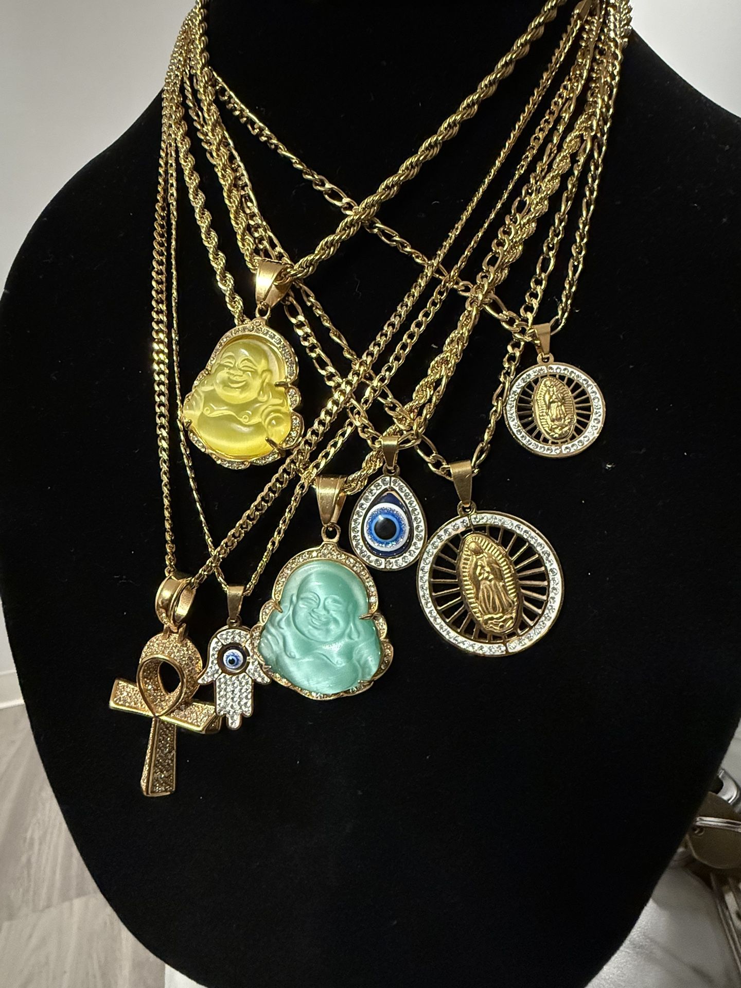 14K GOLD BONDED CHAINS • GUARANTEED TO NEVER FADE OR TARNISH • GOLD BONDED BY ME