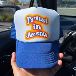 Trust In Jesus Trucker hat 