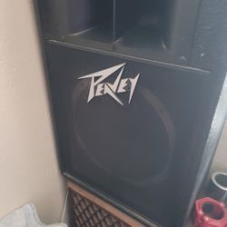 2 Peavey 112-h Speakers Working Perfectly $200 Pickup In Oakdale 