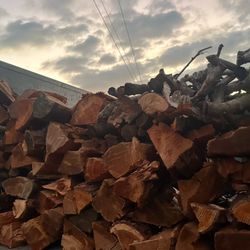 Dry Split Almond Mix Firewood!!!Ready Too Burn Seasoned Wood!!!