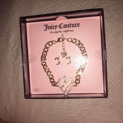 Juicy Couture Bracelets And Earrings Set