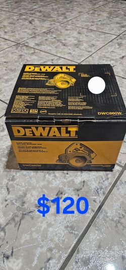 Dewalt tile cutter & Dewalt screw gun
