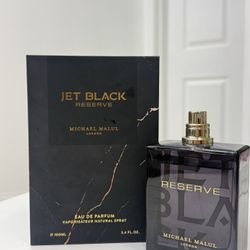 Michael Malul Jet Black Reserve for men 3.4 fl.oz Eau De Parfum