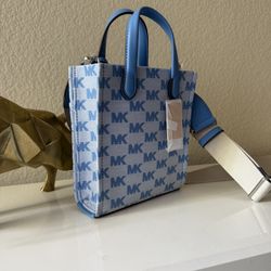 Blue Michael Kors Bag