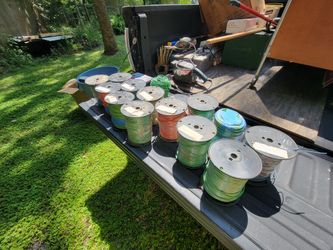 18, 16 and 12 Gauge automotive grade wire.