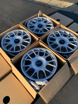 Brand New Audi Mercedes BMW 5x114.3 and 5x112 Rotiform Cast TUF-R 20” Satin Silver Wheels Rims