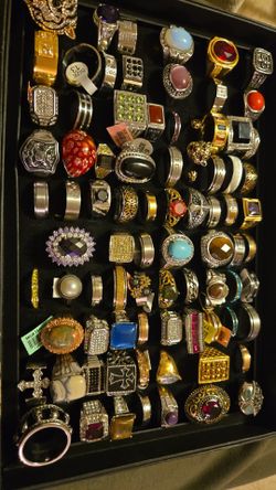 Men And Women RINGS, BRACELETS, Necklaces $10ea