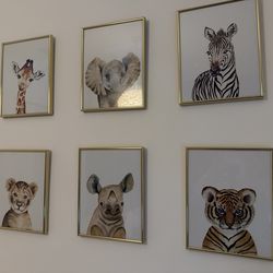 Baby Animal Nursery Picture