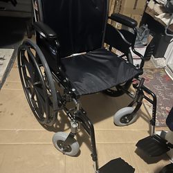 Wide Seat Wheelchair / New 