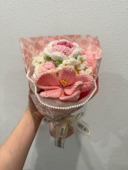 Crochet flower bouquet 🌸🧶