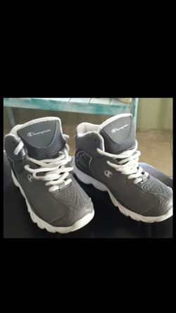 Kids Champion shoes size 12 1/2 + Boys 4T clothing Lot