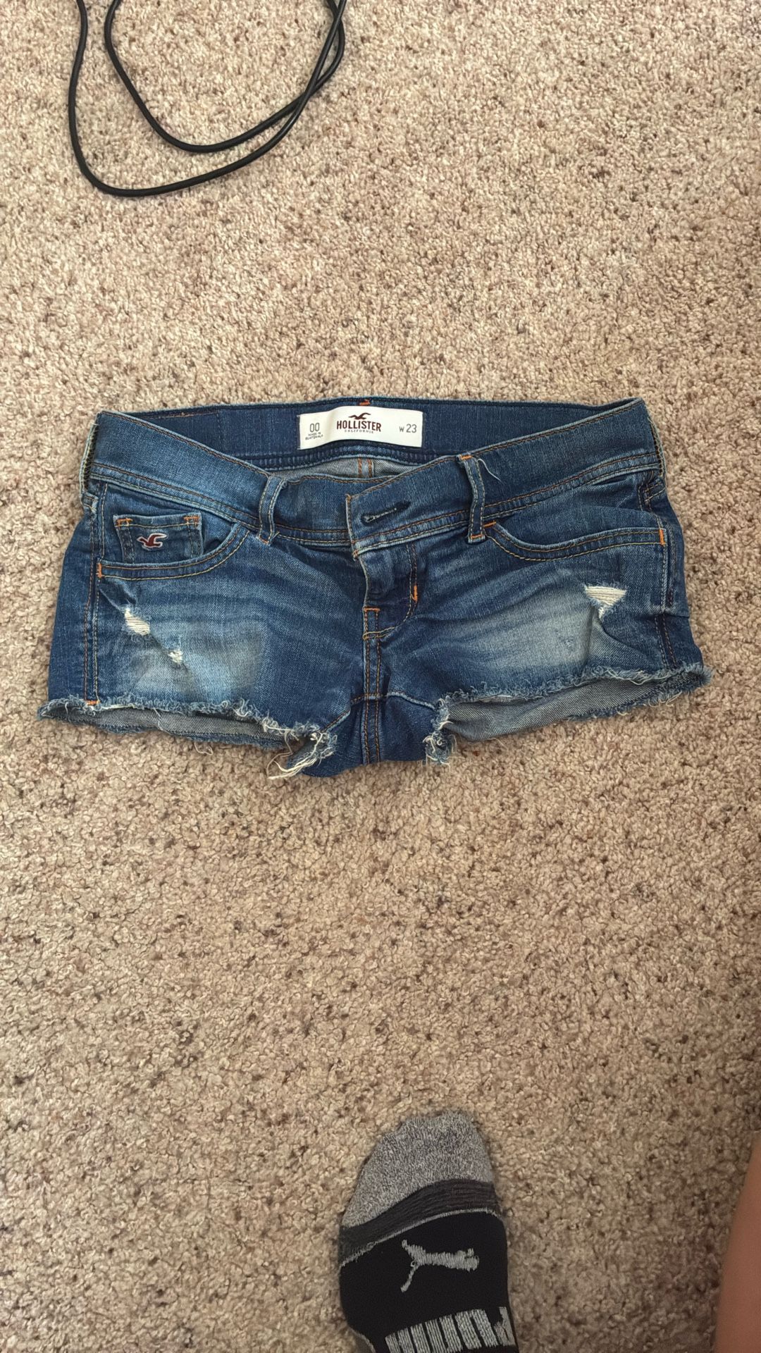 Hollister Low Rise Jean Shorts 00