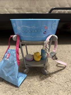 American Girl Doll washing kit