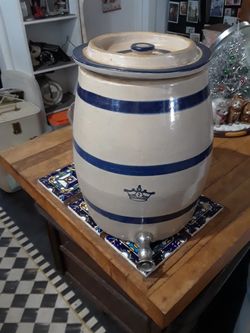 Vintage pottery Water Container