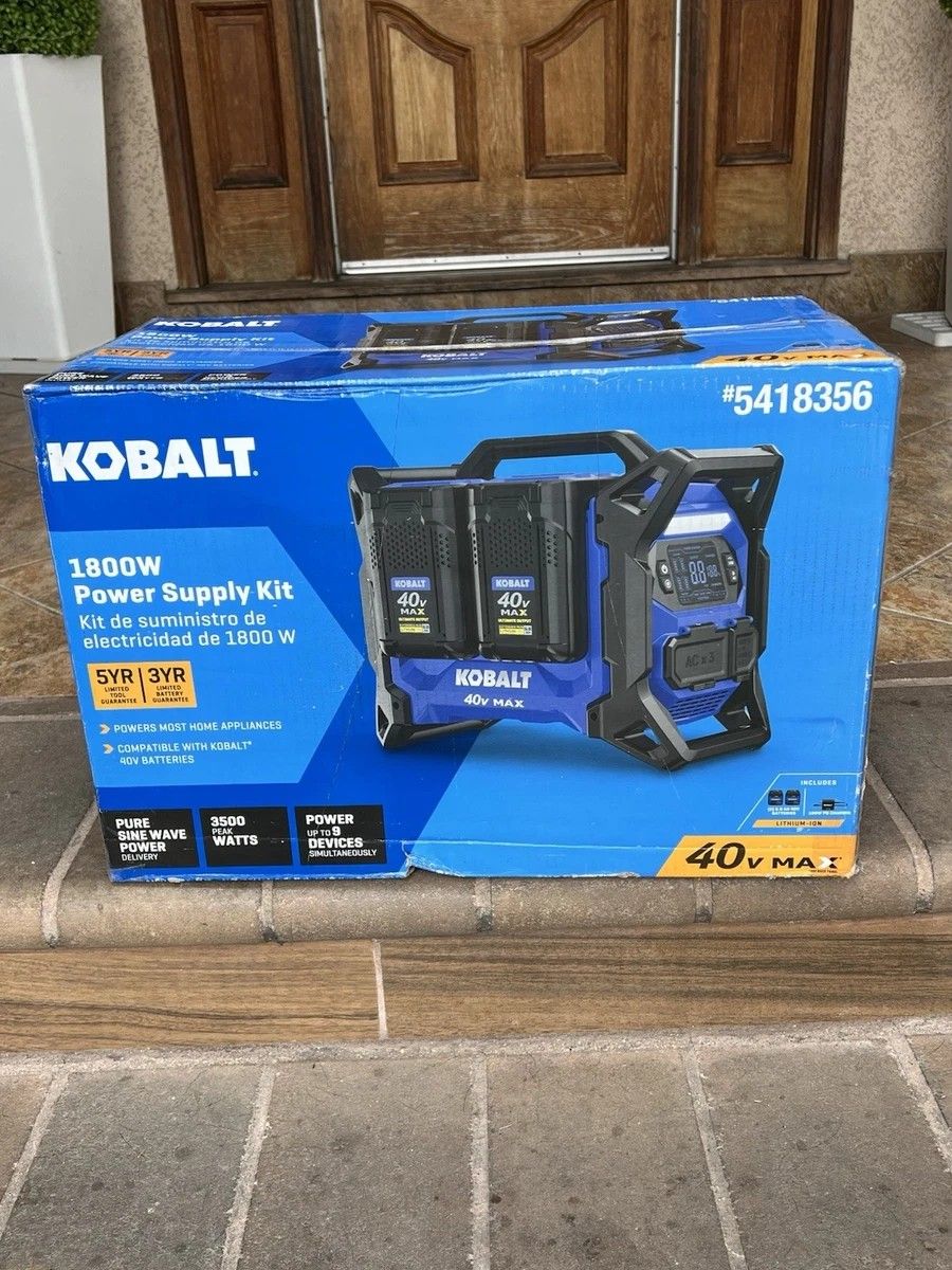 Kobalt K40 1800-watt Power Station ‼️ NEW IN BOX‼️