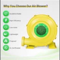 Zhong Shan Super Electric Co. S-7 Large Bounce House Inflatable Air Blower Fan