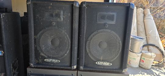 Crate pro audio 12" professional dj speakers