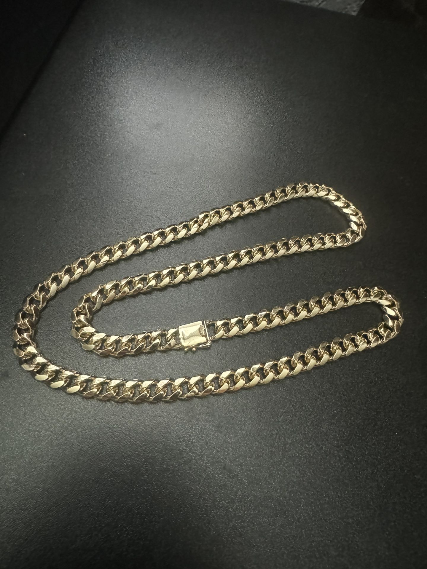 24in Gold Plated Cuban Link Chain