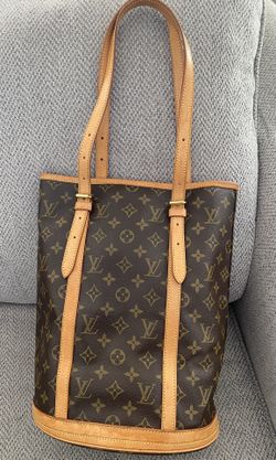 Louis Vuitton Bucket Bag GM Brown Monogram Canvas