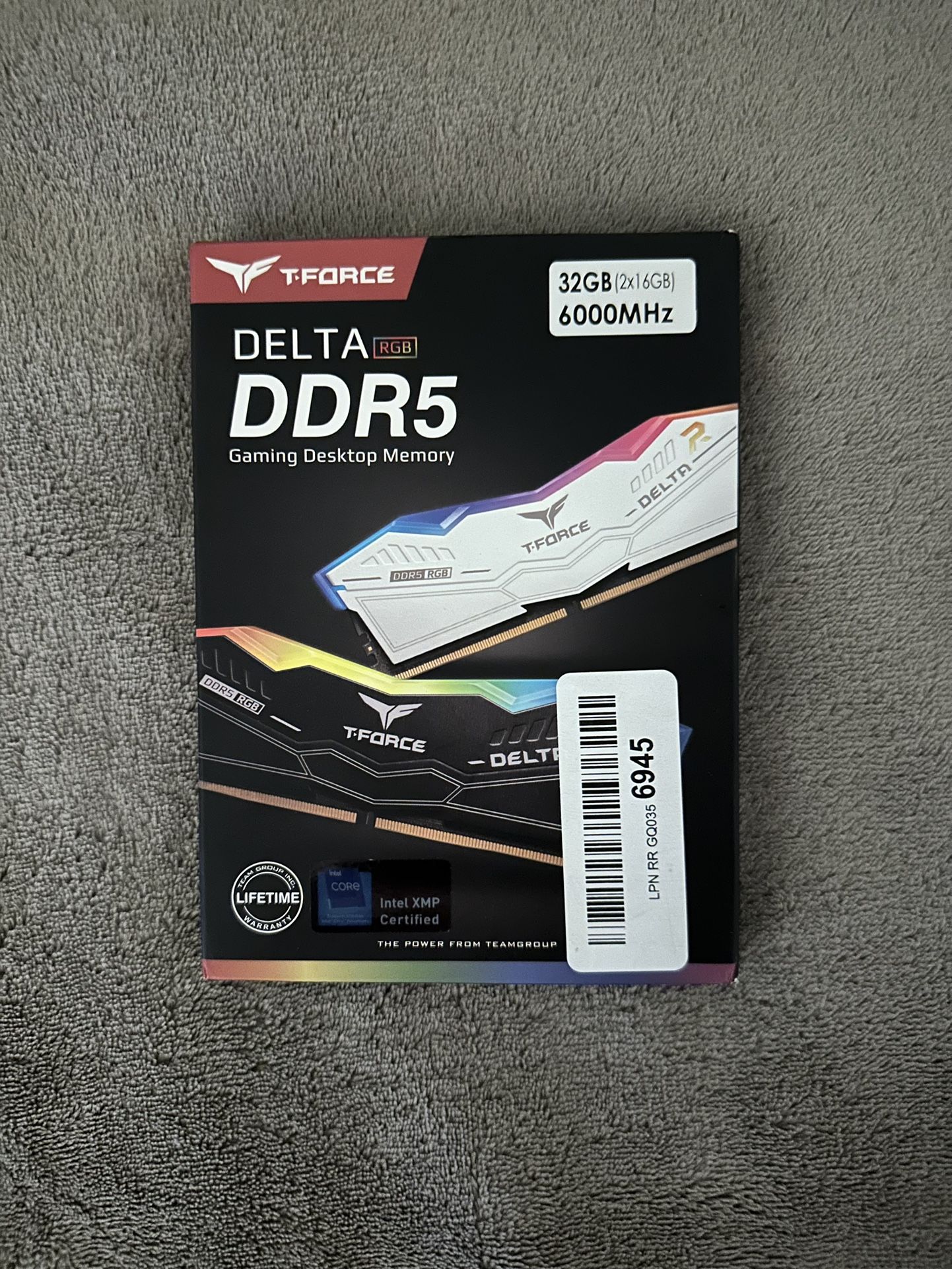 Team Group TFORCE Delta RGB 32GB DDR5 RAM