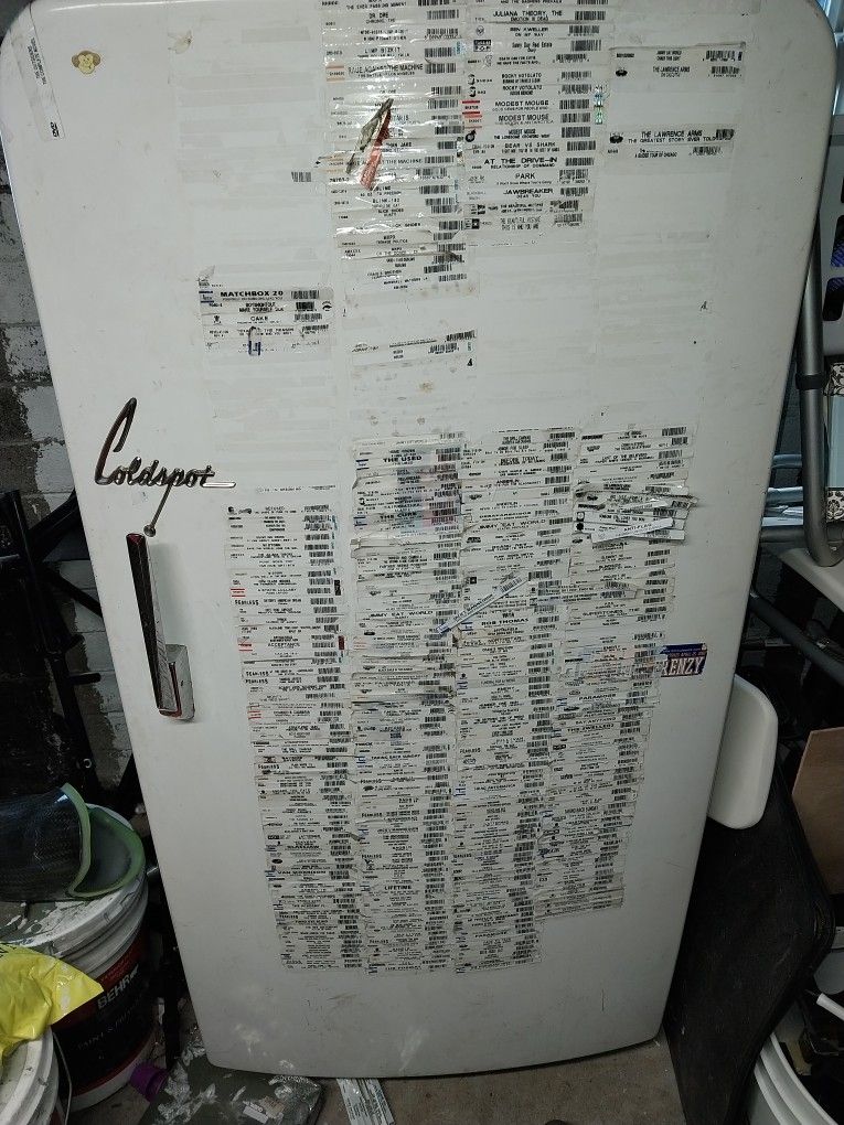 1950s  Vintage Coldspot Refidgerator