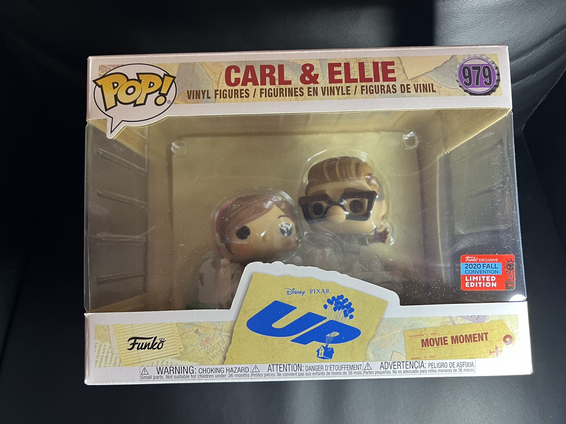 NYCC 2020 Shared Exclusive Carl and Ellie UP Movie Moment Funko Pop #979