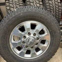 Studded Snow Tires And Wheels For a Pickup