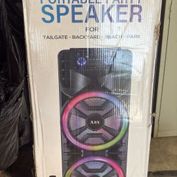 New audio box portable party speaker