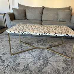 Terrazzo style coffee table