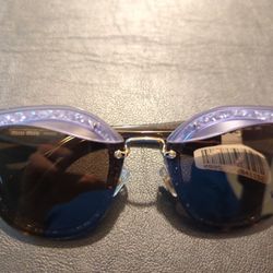 VERY RARE NEW MIU MIU SUNGLASSES (Parent Company Prada)
