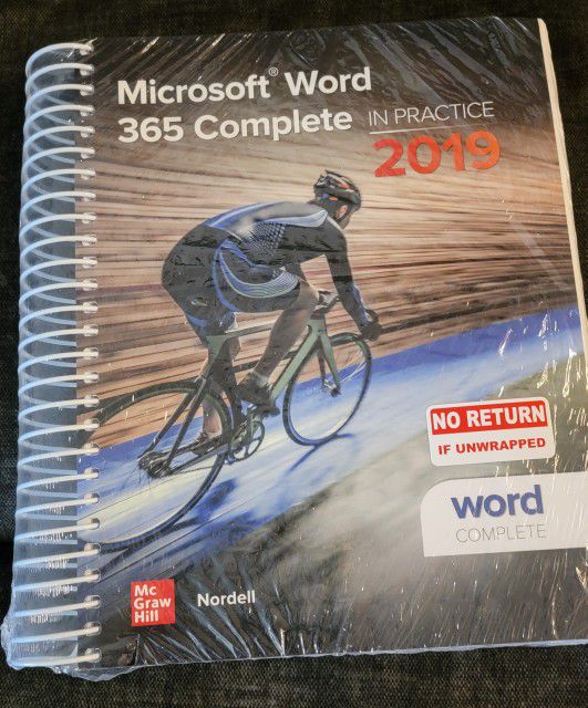 Microsoft Word 365 Complete: In Practice, 2019 Edition