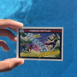 1990 Marvel Famous Battles X-Men vs. The Avengers #99 🦸‍♂️⚡🦸‍♀️