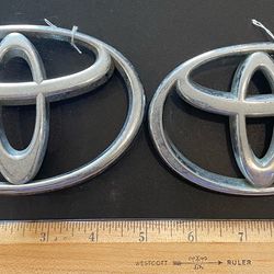 Original Toyota Car Emblems