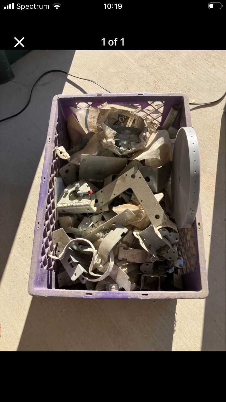 Box Of Metal Fasteners