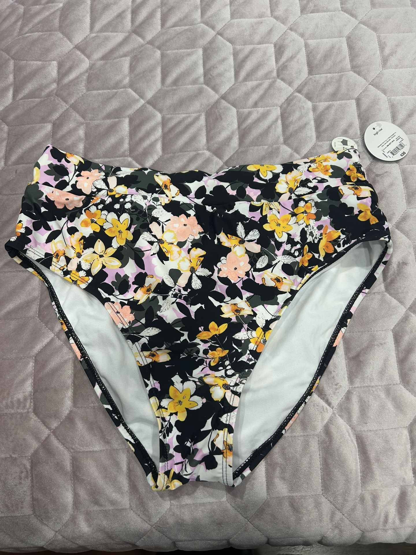 Women's High Waisted Bathing Suit Bottom