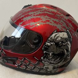 Pitbull Motorcycle Helmet Size Small