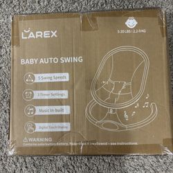 BRAND NEW Larex Baby Auto Swing