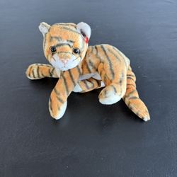 TY Beanie Baby Tiger Named India Missing Tag 