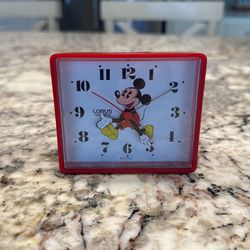 Mickey Mouse Lotus quartz alarm clock