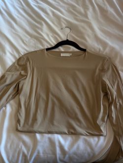 Meski Long Sleeve Cropped Top