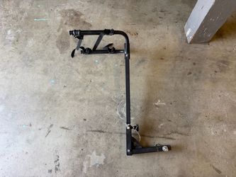 Bicycle 2 Bike hitch rack carrier