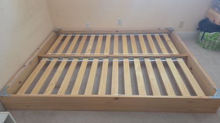 Ikea queen bed frame and slats